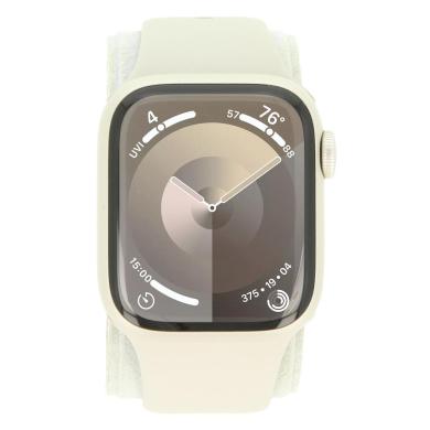 Apple Watch Series 9 GPS + Cellular 41mm Alluminio galassia Cinturino Sport galassia S/M - Ricondizionato - ottimo - Grade A