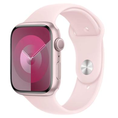Apple Watch Series 9 GPS + Cellular 41mm Alluminio rosé Cinturino Sport rosa confetto S/M - Ricondizionato - Come nuovo - Grade A+