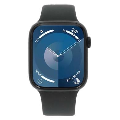 Apple Watch Series 9 GPS + Cellular 45mm Alluminio mezzanotte Cinturino Sport mezzanotte S/M - Ricondizionato - ottimo - Grade A