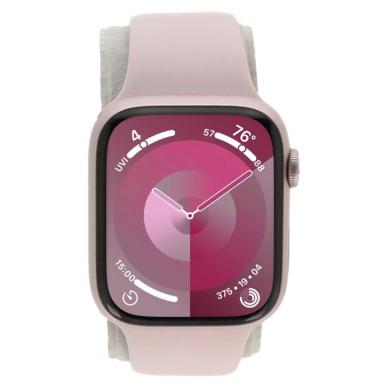Apple Watch Series 9 GPS + Cellular 45mm Alluminio rosé Cinturino Sport rosa confetto M/L - Ricondizionato - Come nuovo - Grade A+