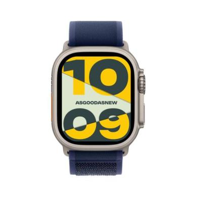 Apple Watch Ultra 2 GPS + Cellular 49mm titanio naturale Trail Loop blu M/L - Ricondizionato - ottimo - Grade A