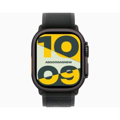 Apple Watch Ultra 2 GPS + Cellular 49mm Titanio nero Trail Loop nero S/M - Ricondizionato - buono - Grade B