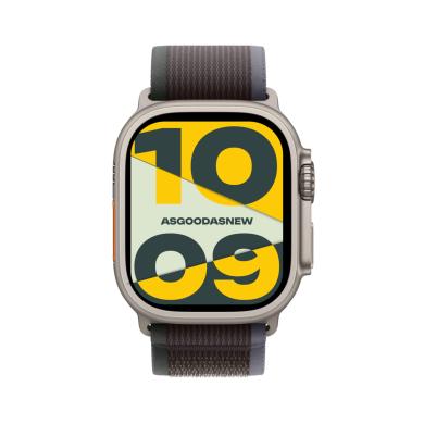 Apple Watch Ultra 2 GPS + Cellular 49mm titanio Trail Loop blu/nero S/M - Ricondizionato - ottimo - Grade A