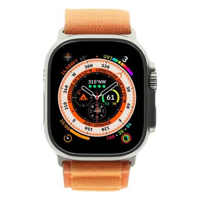 Apple Watch Ultra GPS + Cellular 49mm titanio Alpine Loop arancione L - Ricondizionato - ottimo - Grade A