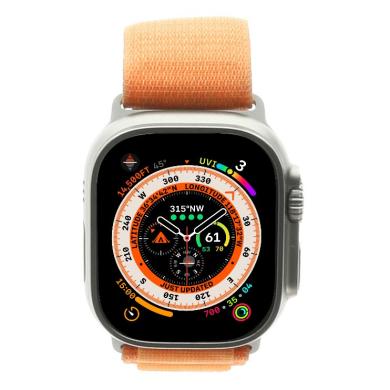 Apple Watch Ultra GPS + Cellular 49mm titanio Alpine Loop arancione M - Ricondizionato - Come nuovo - Grade A+
