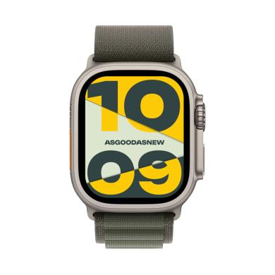 Apple Watch Ultra GPS + Cellular 49mm titanio Alpine Loop verde L - Ricondizionato - buono - Grade B