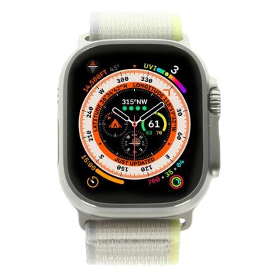 Apple Watch Ultra GPS + Cellular 49mm titanio Trail Loop giallo/beige M/L - Ricondizionato - buono - Grade B