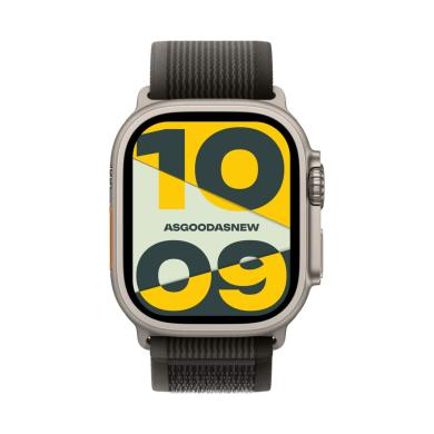 Apple Watch Ultra GPS + Cellular 49mm titanio Trail Loop nero/gris M/L - Ricondizionato - ottimo - Grade A