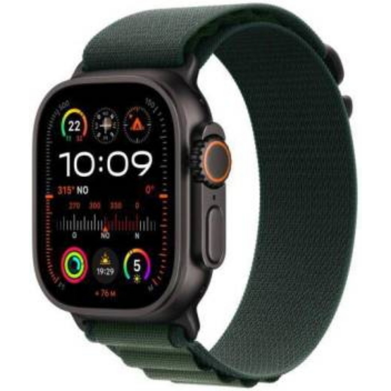 Apple watch ultra2 cell 49mm tc/black ap/dark green s ita mx4q3ty/a