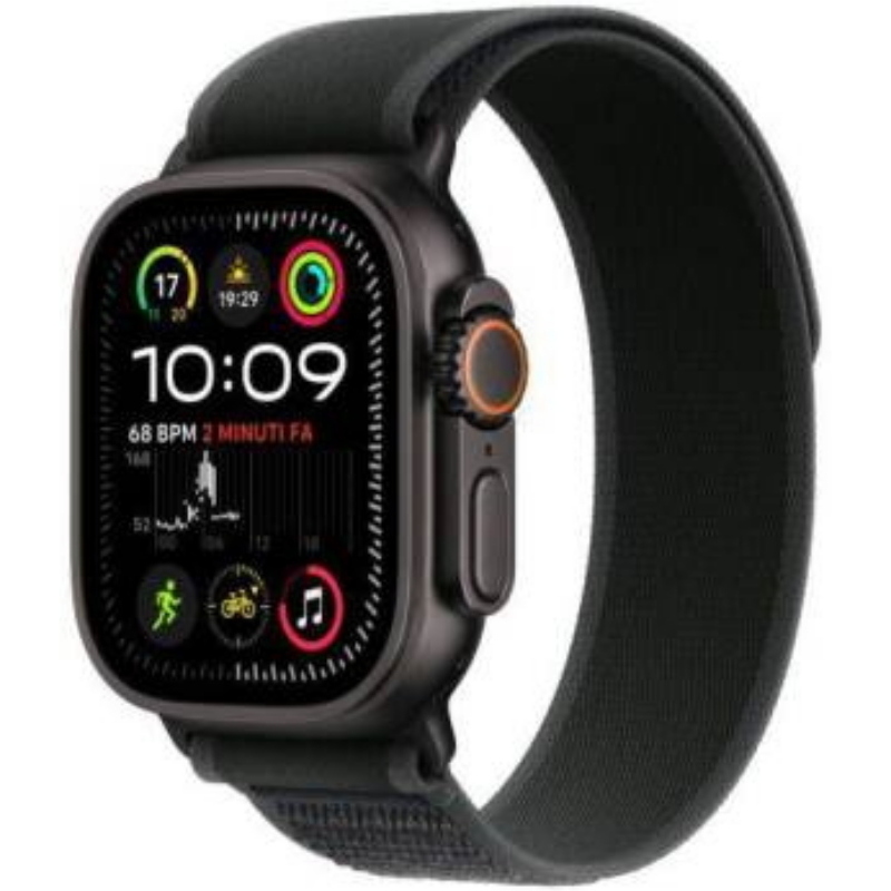 Apple watch ultra2 cell 49mm tc/black tp/black m/l ita mx4v3ty/a