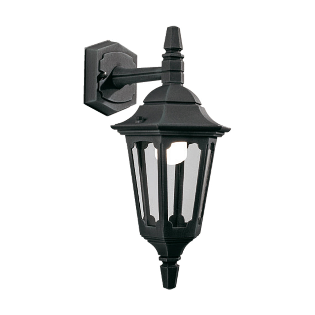 Applique da parete esterna nera E27 60W Parish Mini Elstead Applique da parete esterna nera E27 60W Parish Mini Elstead