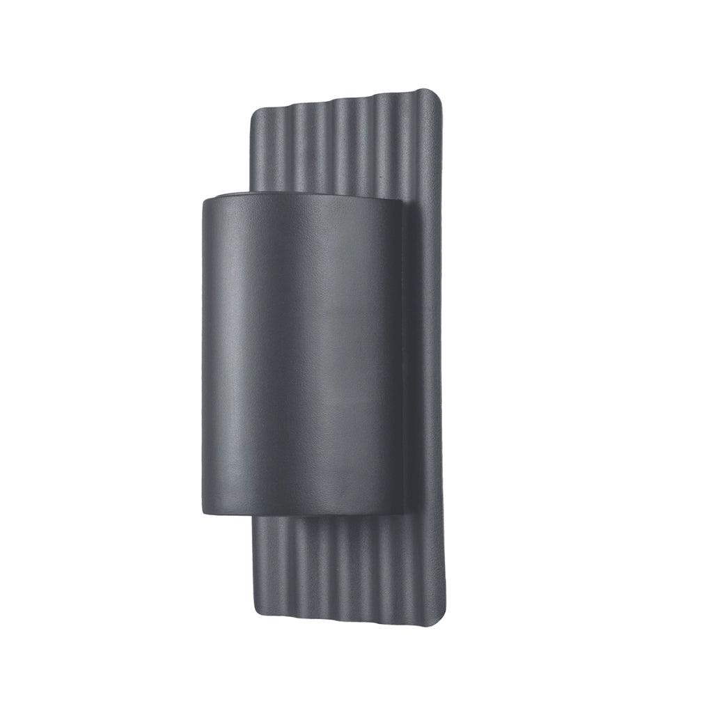Applique esterna Dali Elstead moderna grigia 2xGU10 IP44 Applique esterna Dali Elstead moderna grigia 2xGU10 IP44