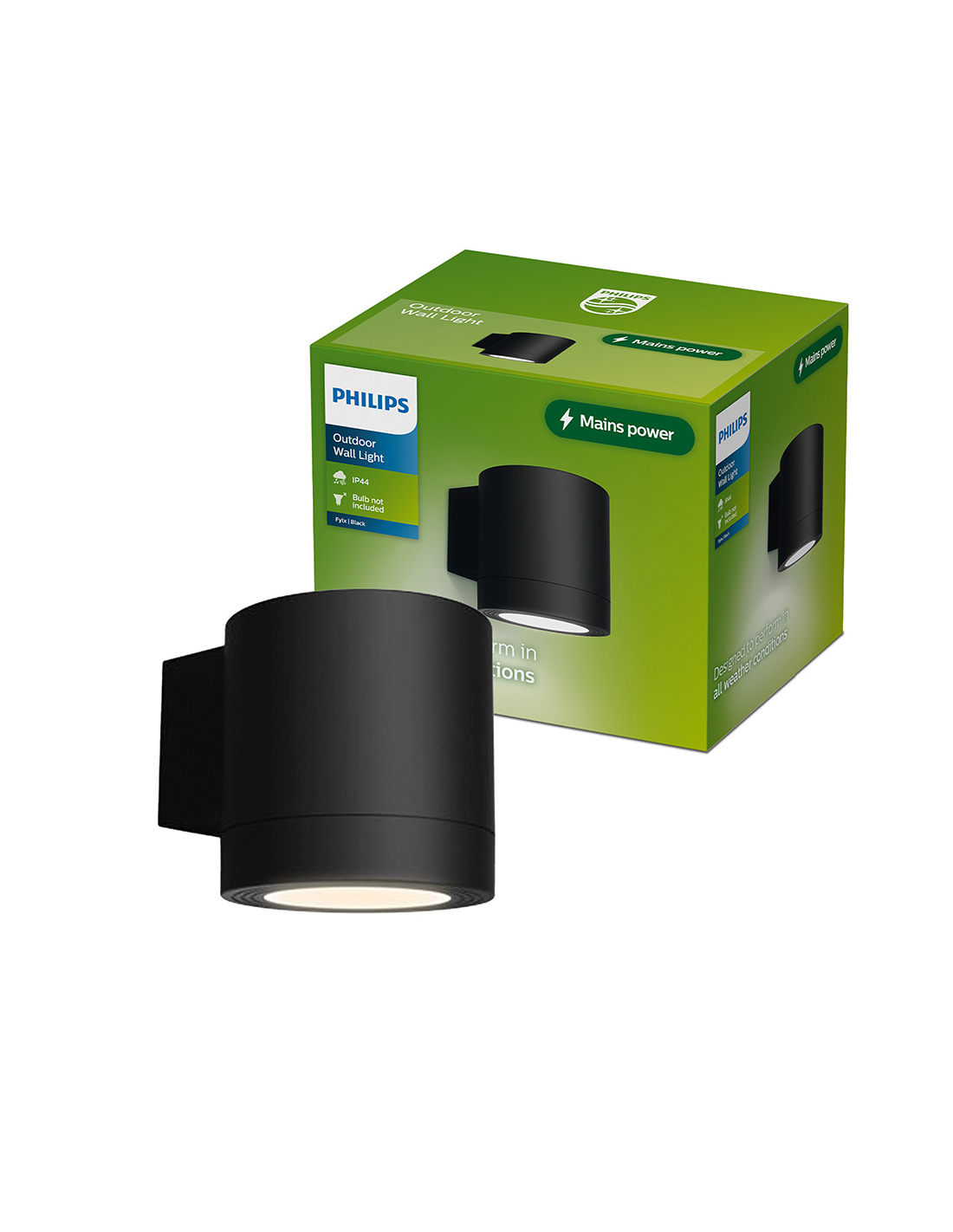 Applique Esterna Led Fylx 5w, Alluminio, Ip44