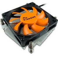 Argus T-200 Processore Refrigeratore 8 cm Nero, Arancione, raffreddamento CPU
