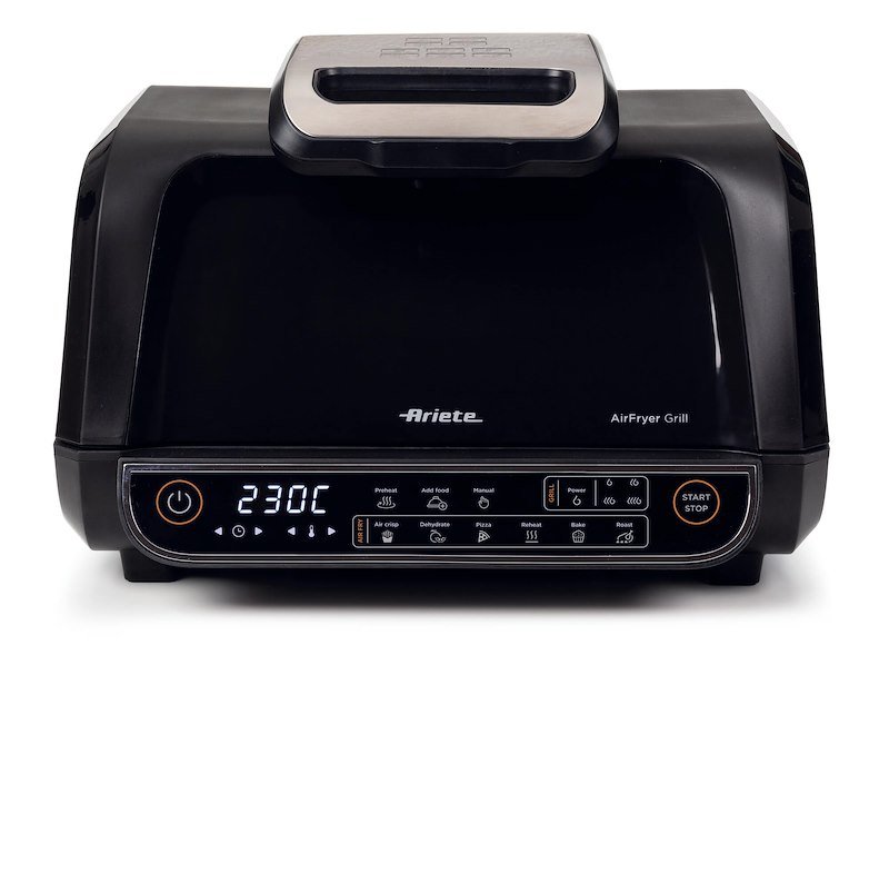Ariete - 4635/00 Friggitrice Ad Aria E Bistecchiera-black