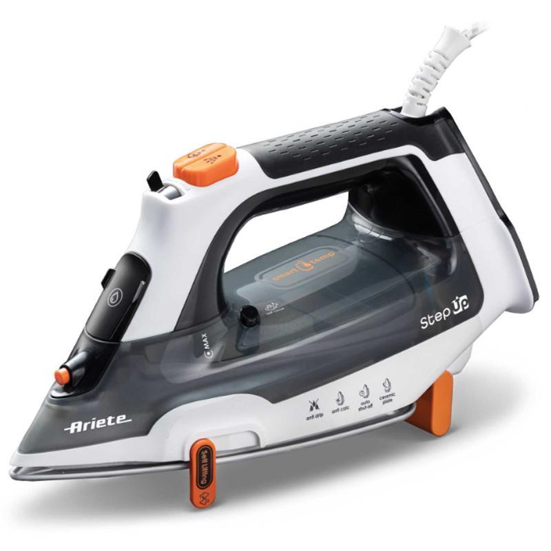 Ariete - Ferro Da Stiro Intelligente 6190 Step Up-grigio, Nero
