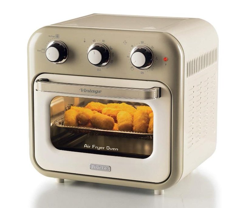 ARIETE FRIGGITRICE ARIA VINTAGE AD ARIA, capacità 16 l, Max potenza 1400 W, BEIGE