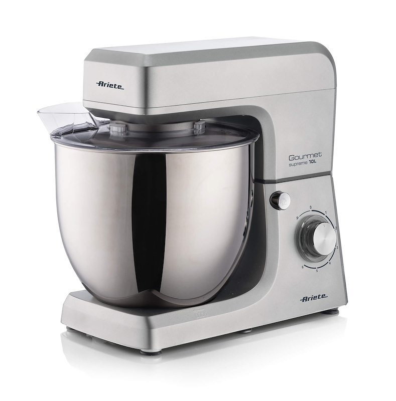 ARIETE IMPASTATRICE 10L PLANETARIA, 2000 W, capacità ciotola 10 l, Metal