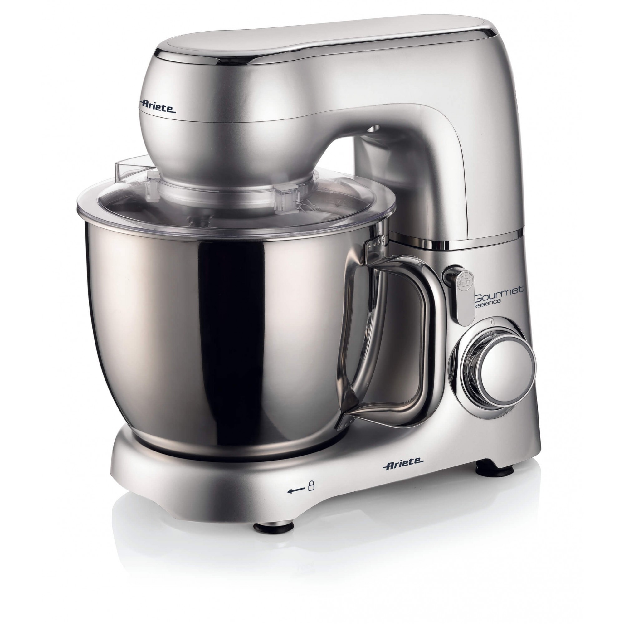 ARIETE IMPASTATRICE GOURMET PLANETARIA, 1300 W, capacità ciotola 5,2 l, Silver