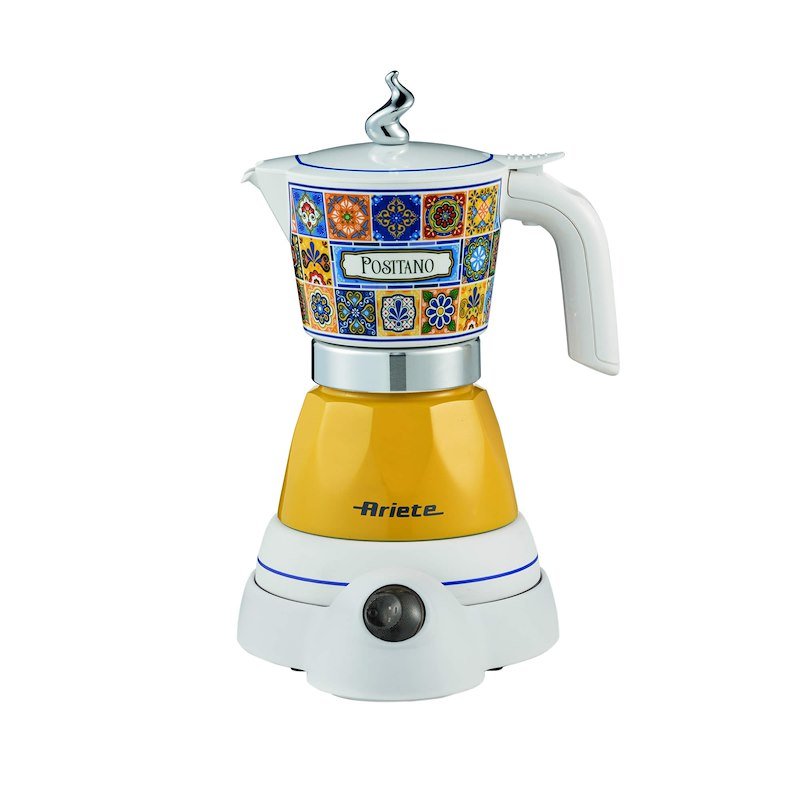 Ariete - Moka Elettrica 1358a Caf Ariete "positano" Int-bianco, Giallo