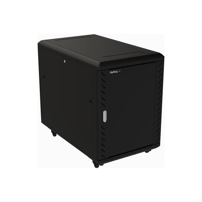 Armadio rack 15U per Server 19 a 4 Montanti Black RK1536BKF