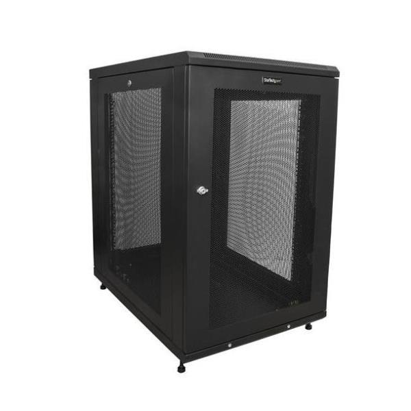 Armadio rack 18U su Ruote Black RK1833BKM