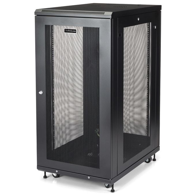 Armadio rack 19 24U su Ruote Black RK2433BKM