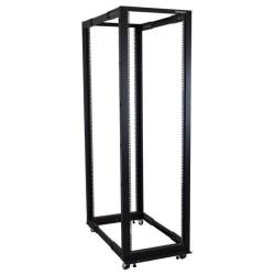 Armadio rack Telaio aperto 42U 19 Black 4POSTRACK42