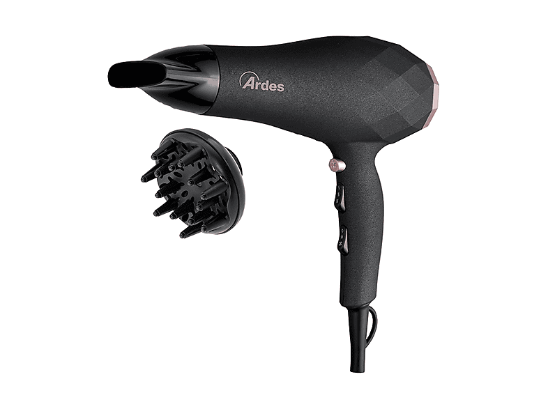 ASCIUGACAPELLI ARDES STYLO ASCIUGACAPELLI, Potenza 2200 W, Livelli di temperatura 3, Attacco diffusore