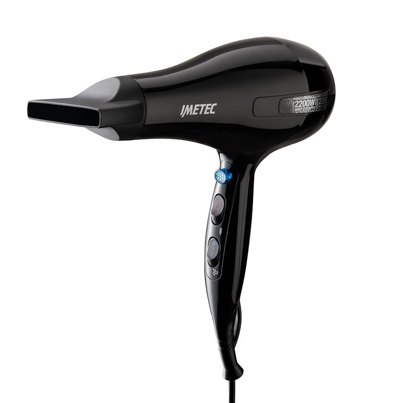 ASCIUGACAPELLI IMETEC S6 2000, Potenza 2200 W, Livelli di temperatura 3