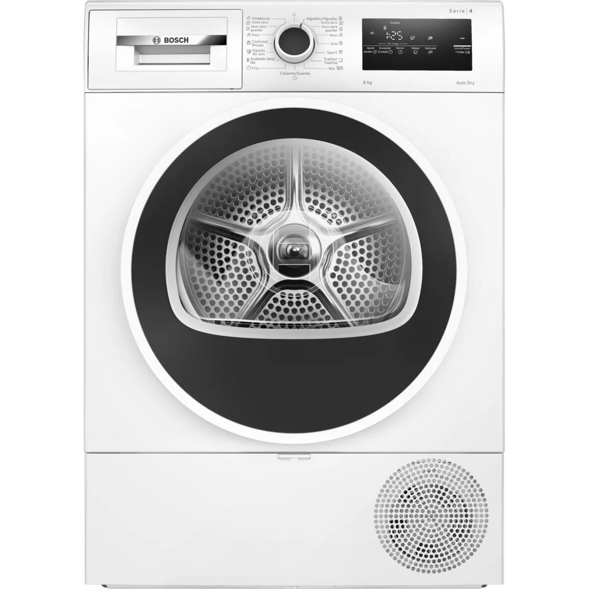 Asciugatrice A Condensazione Bosch Wtr85v00es Bianca 8 Kg Asciugatrice A Condensazione Bosch Wtr85v00es Bianca 8 Kg