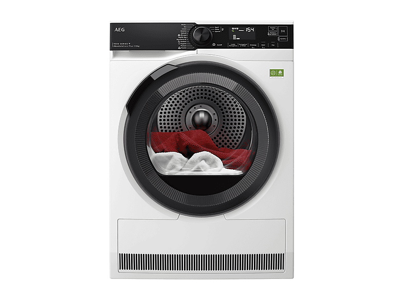 ASCIUGATRICE AEG TR9HH10BY A pompa di calore, 10 kg, profondità 63,6 cm, 62 dB(A), Bianco, Classe B ASCIUGATRICE AEG TR9HH10BY A pompa di calore, 10 kg, profondità 63,6 cm, 62 dB(A), Bianco, Classe B