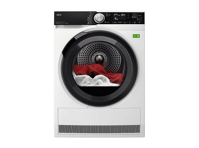 ASCIUGATRICE AEG TR9HX510AY A pompa di calore, 10 kg, profondità 63,6 cm, 61 dB(A), Bianco, Classe
