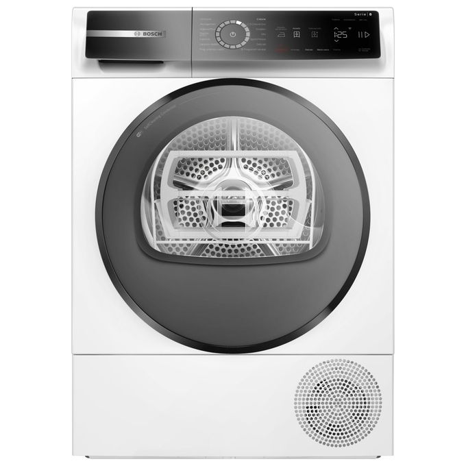 ASCIUGATRICE BOSCH WQB245B0IT A pompa di calore, 9 kg, profondità 61,3 cm, 61 dB(A), Bianco, Classe C