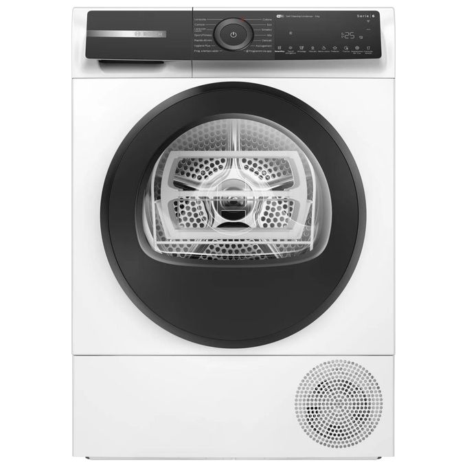 ASCIUGATRICE BOSCH WQH245B0IT Condensazione, 9 kg, profondità 63,4 cm, 61 dB(A), Bianca, Classe C