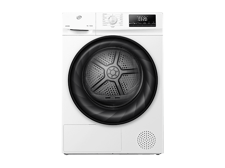 ASCIUGATRICE DAYA DHTD9PD A pompa di calore, 9 kg, profondità 63 cm, 64 dB(A), Bianco, Classe D