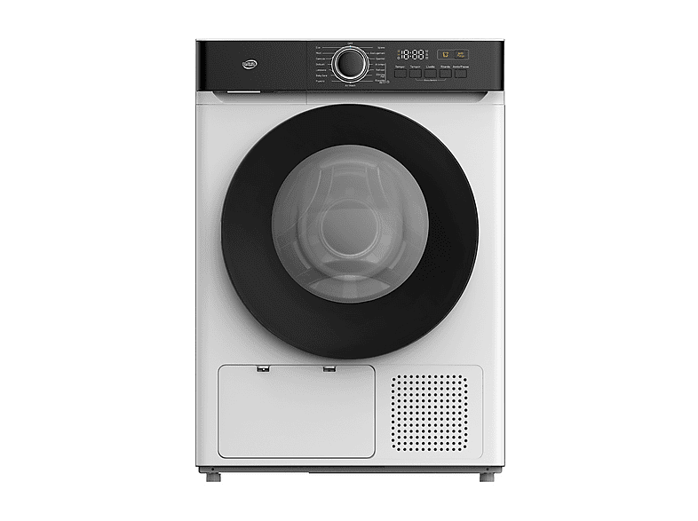 ASCIUGATRICE DAYA DSTD9PE A pompa di calore, 9 kg, profondità 62 cm, 66 dB(A), BIANCO, Classe E