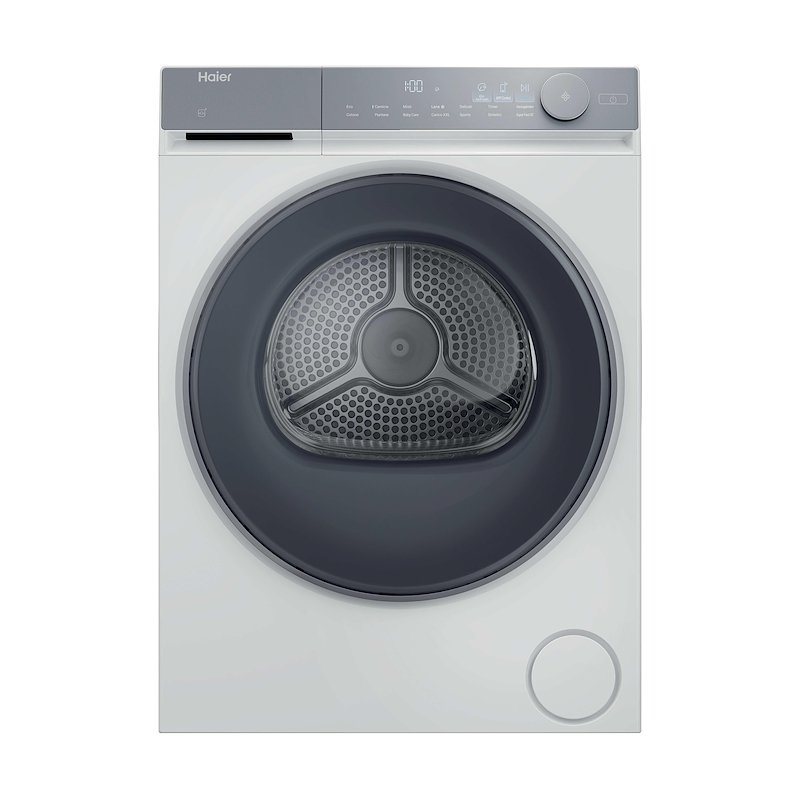 ASCIUGATRICE HAIER HD90-A367U1-IT A pompa di calore, 9 kg, profondità 61 cm, 60 dB(A), Bianco, Classe