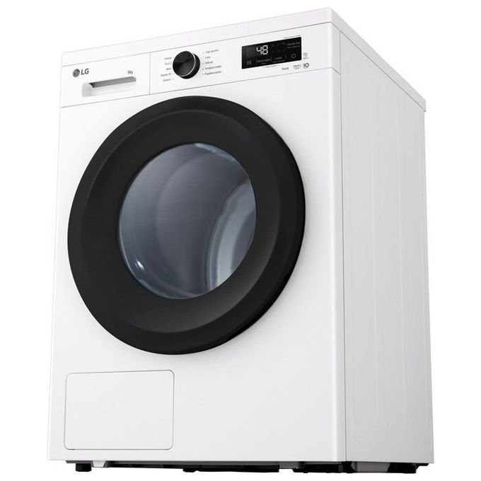 ASCIUGATRICE LG RNX1009NWK Condensazione, 9 kg, profondità 66 cm, 64 dB(A), Bianco, Classe C