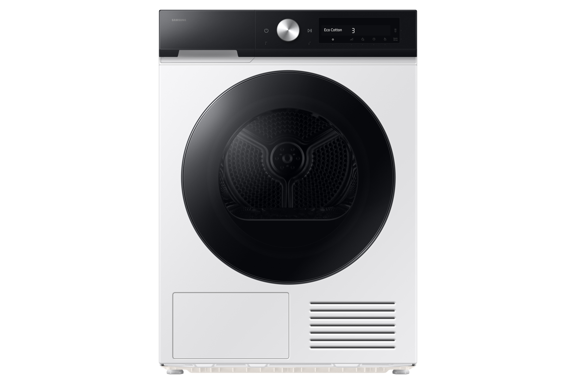 Asciugatrice SAMSUNG DV90DB7845GEU3, a condensazione, 9 Kg, profondità 60 cm, AI Dry+, Air Wash, Pronto Stiro, Display Control, Classe A