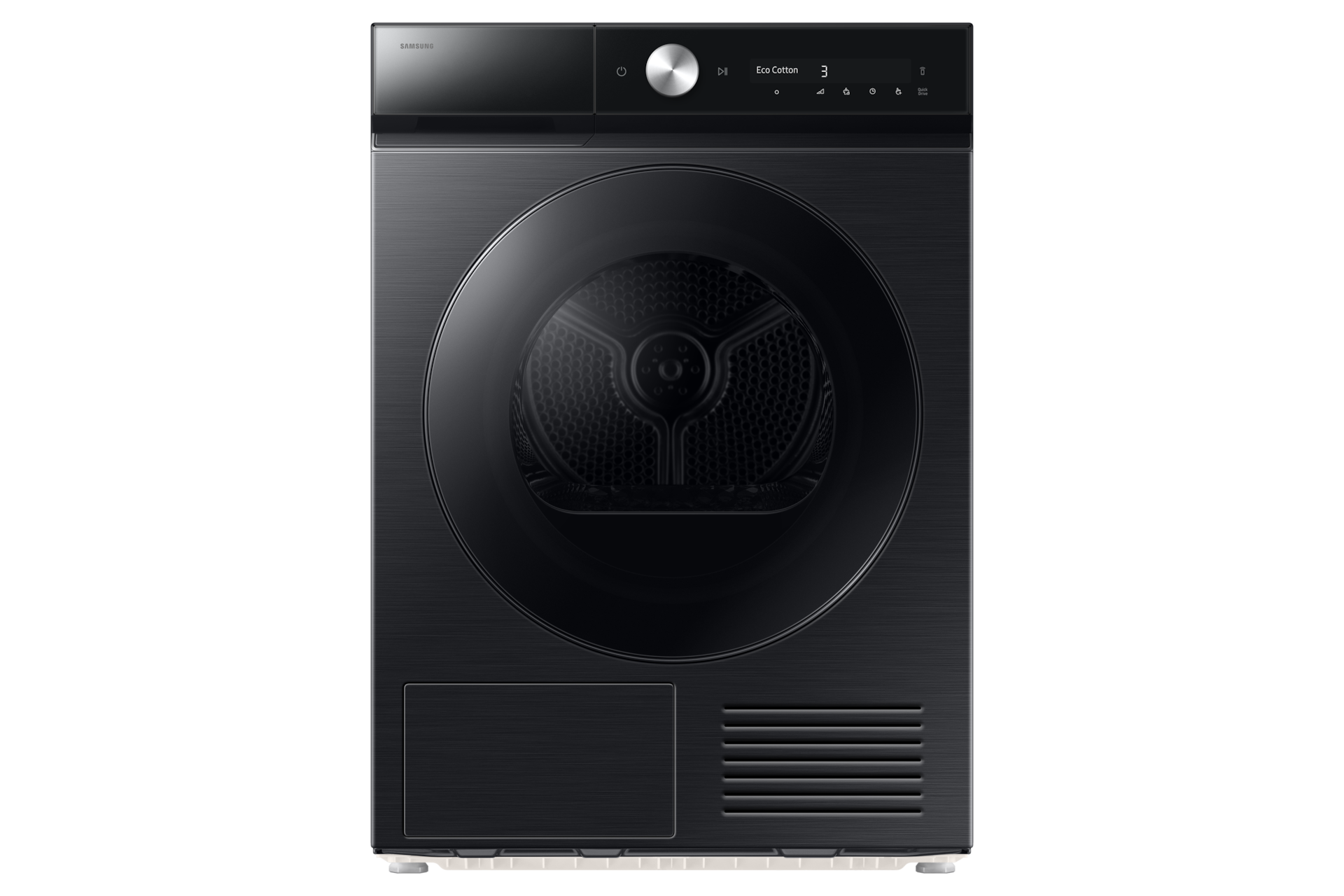 Asciugatrice SAMSUNG DV90DB8845GBU3, a condensazione, 9 Kg, profondità 60 cm, Funzione refresh, programmi automatici: AI Dry+; Pronto Stiro; Classe A
