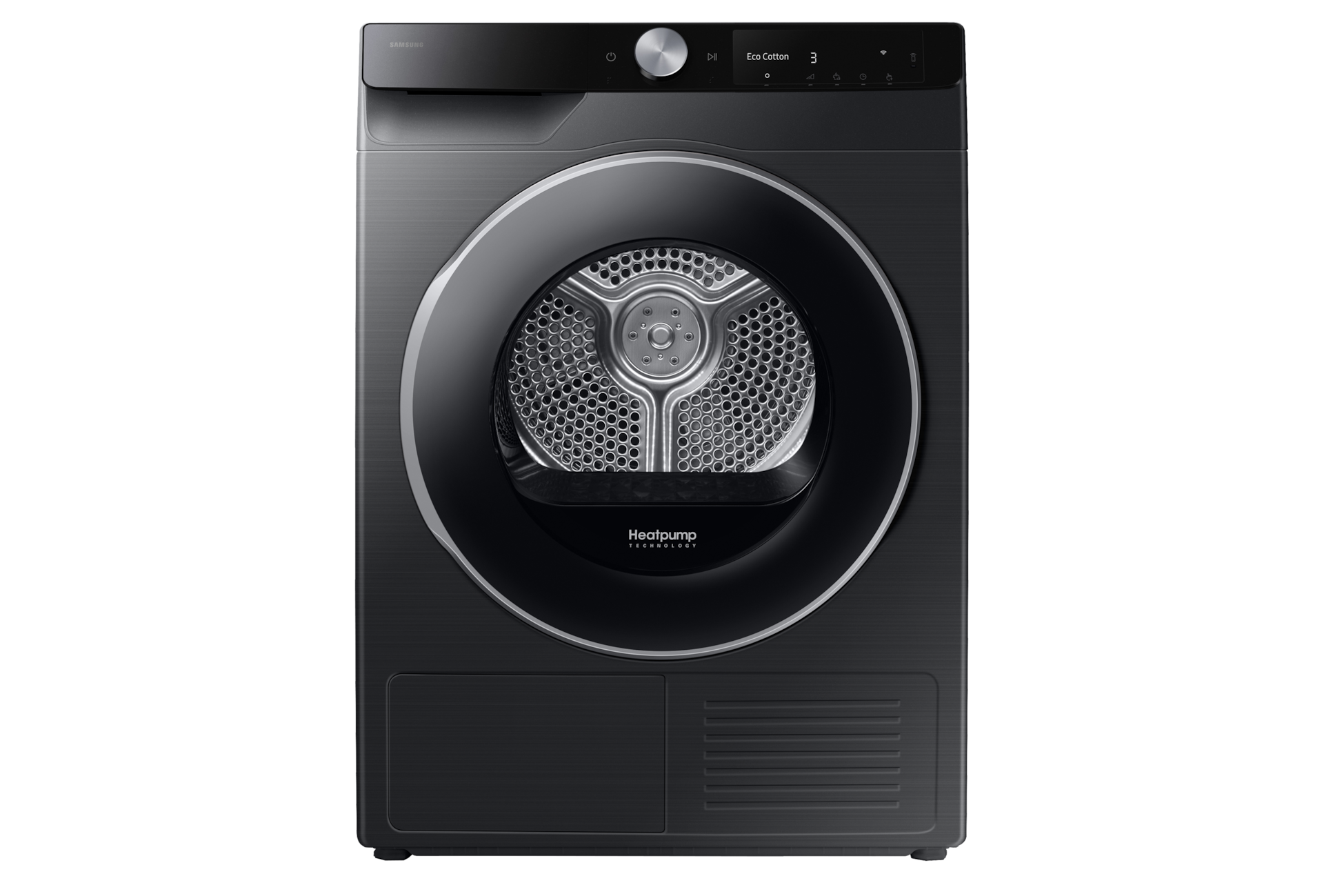 Asciugatrice SAMSUNG DV90DG6845LBU3, a condensazione, 9 Kg, profondità 60 cm, tecnologia AI Dry, funzione Super Speed 81’, Classe A