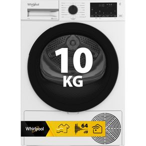 Asciugatrice WHIRLPOOL C WD 103M WBS IT,a pompa di calore,10 Kg, profondità 60,7 cm, Iron touch, Classe D