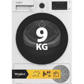 ASCIUGATRICE WHIRLPOOL C WD R49M WBS IT A pompa di calore, 9 kg, profondità 67,4 cm, 63 dB(A), Bianco, Classe