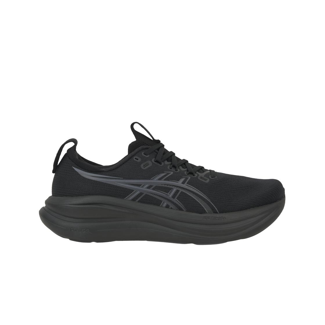 ASICS Gel-Nimbus 28 Nero Grigio Grafite Sneakers da Uomo 1011C127-001 46.5 black