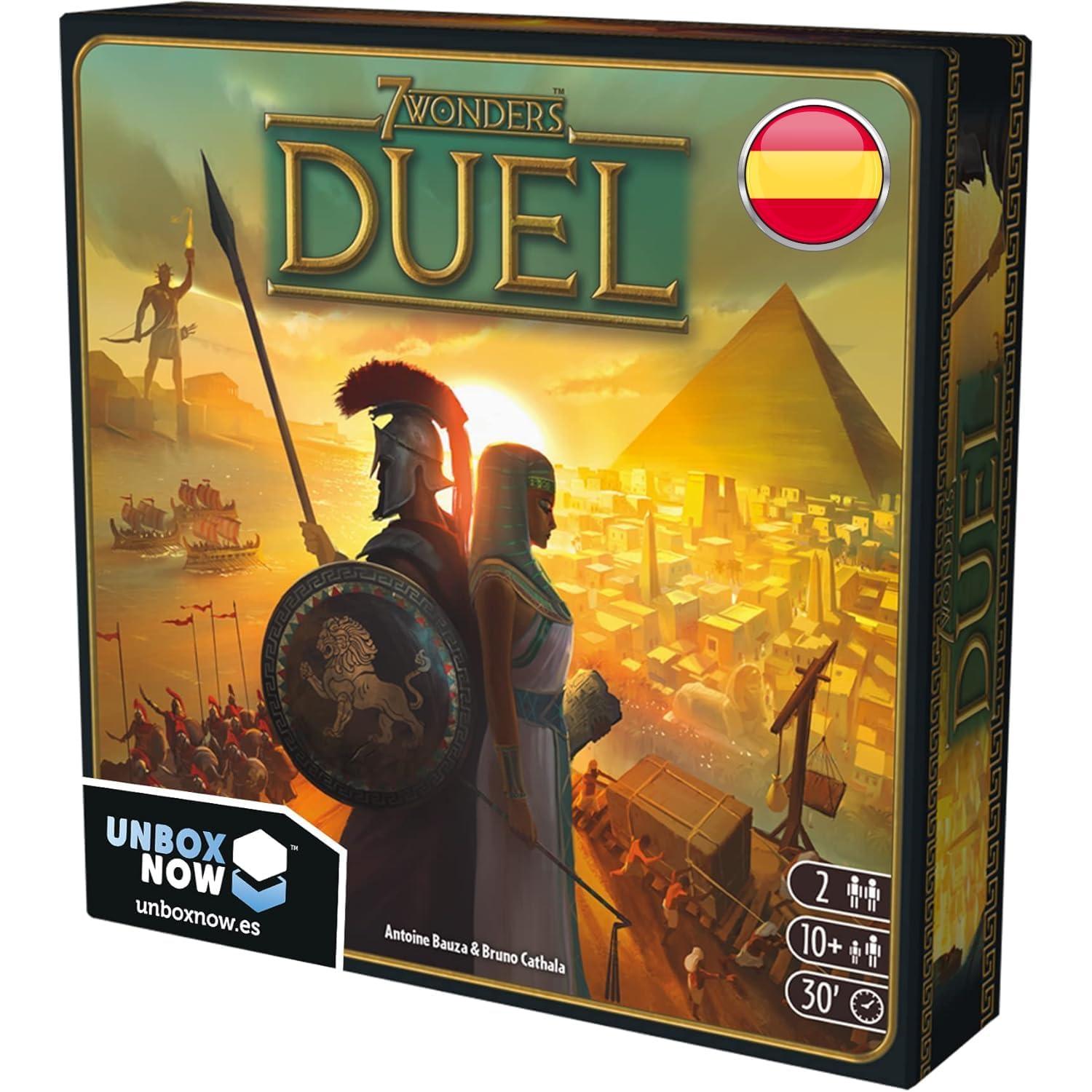 Asmodee -7 Wonders Duel Board Game - Gioco di civiltà - 2 giocatori - Spagnolo