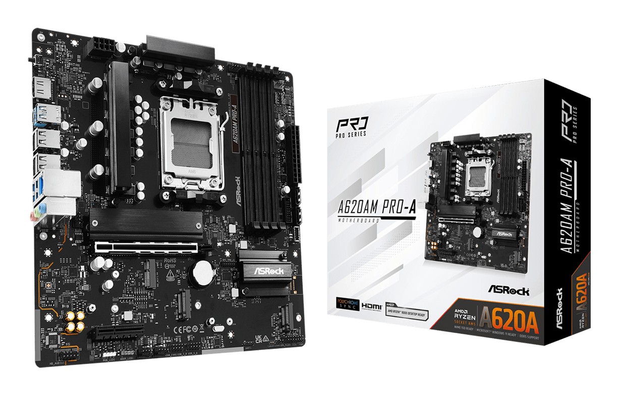 Asrock AM5 A620AM Pro-A uATX