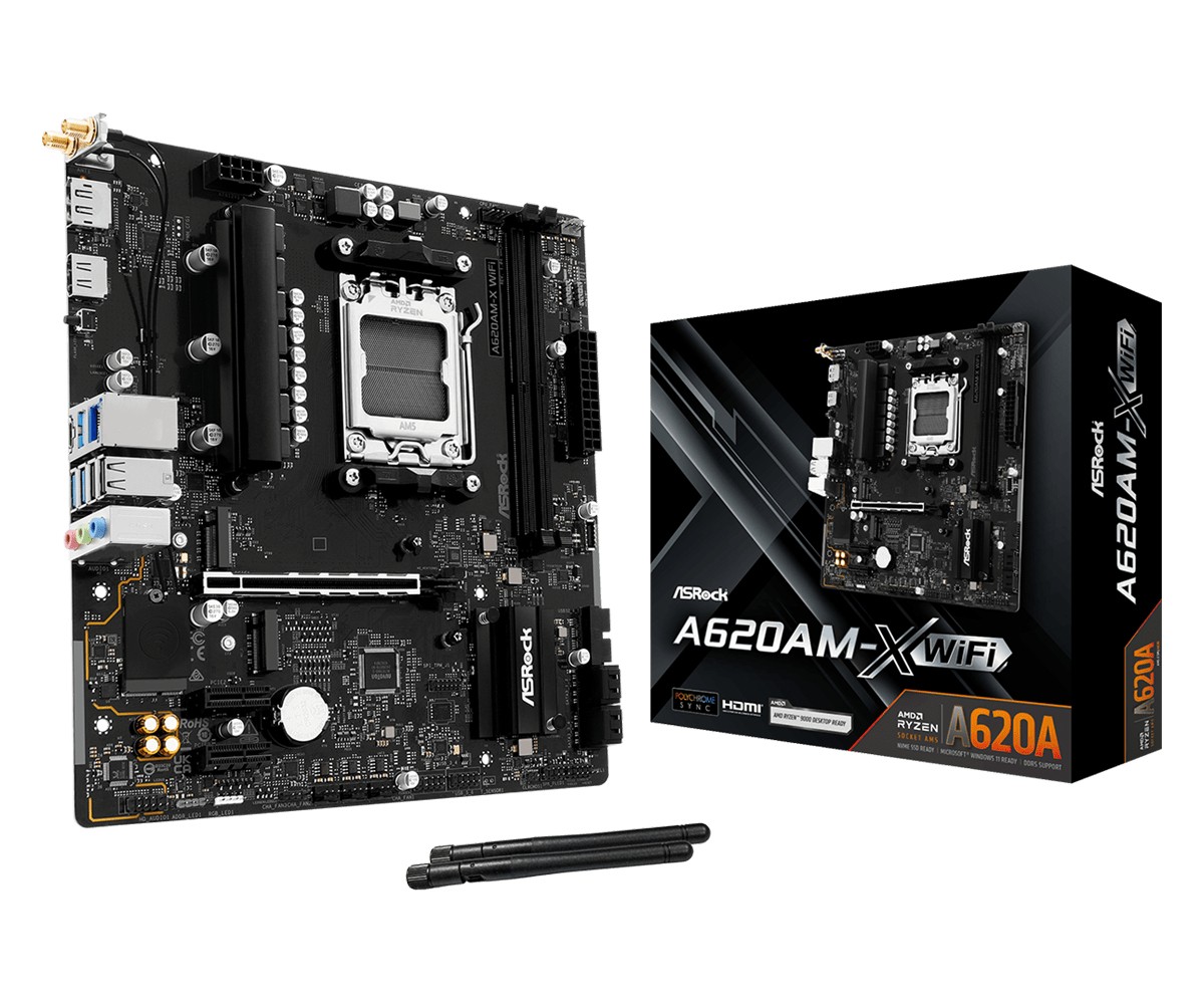 Asrock AM5 A620AM-X Wifi uATX Asrock AM5 A620AM-X Wifi uATX