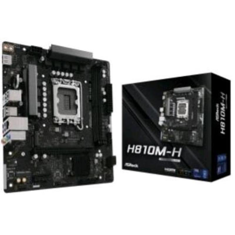 Asrock b760m-hdv/m.2 intel b760 2*ddr5 2*m.2 4*sataiii sk1700 hdmi/displayport/vga matx