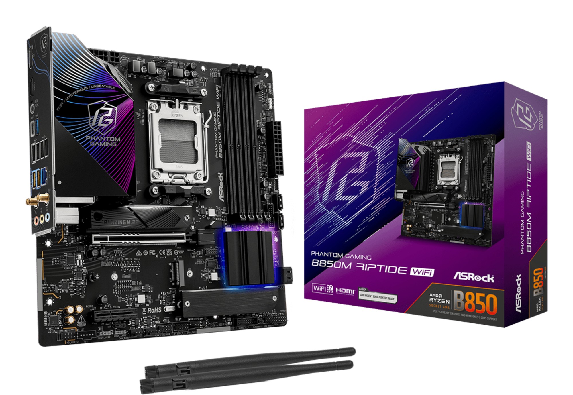 ASROCK B850M Riptide WiFi (AM5) (D)